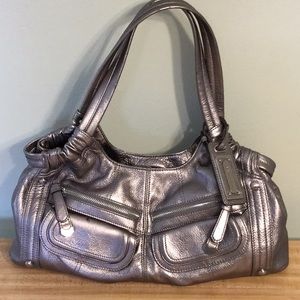 B MAKOWSKY Leather Satchel